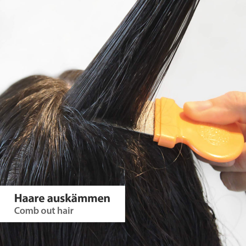 Original 3 In 1 Metal Human Lice Comb Lausinator Nit Comb Extra Fine - Children And Adults - Now With Lice Guidebook To Download (English Language Not Guaranteed) - NewNest Australia