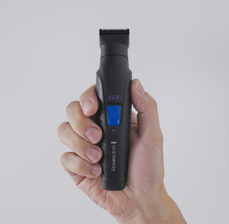 Remington G3 multi-hair clipper (incl. 6 attachment heads/combs, battery operated), men's beard trimmer, hair trimmer, body, ear and nose hair trimmer, self-sharpening blades, PG3000 - NewNest Australia