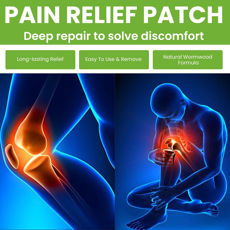 Pain Relief Patch, Pack Of 60 Herbal Heat Patches, Moxibustion Pain Relief Patches For Knee, Back, Neck Muscle Soreness, Muscle Joints Relaxation, Heat Against Pain And Discomfort - NewNest Australia