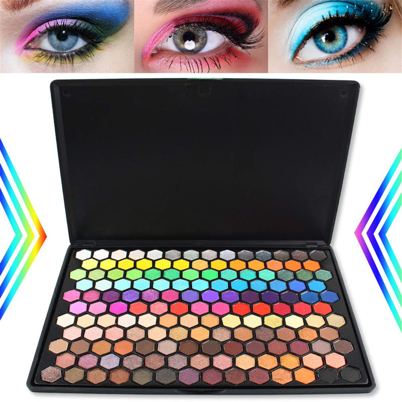 FantasyDay Professional Eyeshadow Palette Makeup Contouring Kit #1-149 Colours Highly Pigmented Nudes Warm Natural Matte Shimmer Cosmetic Eye Shadows Pallet Powder Palette #3 - NewNest Australia