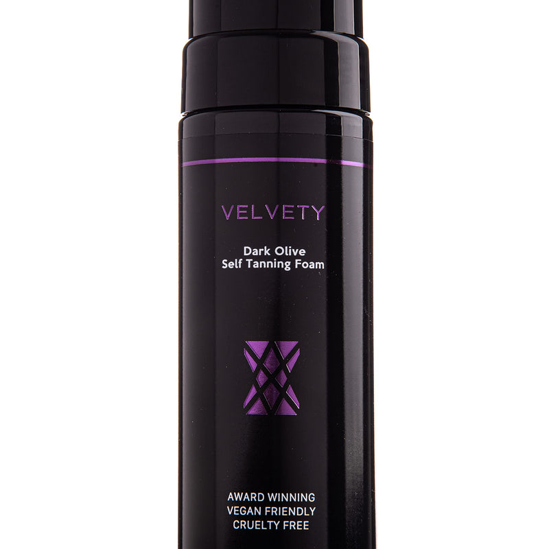 Rose & Caramel Velvety Dark Olive Self Tanning Mousse 200ml, Darkest Self Tanning Foam With Zero Orange Tones - NewNest Australia