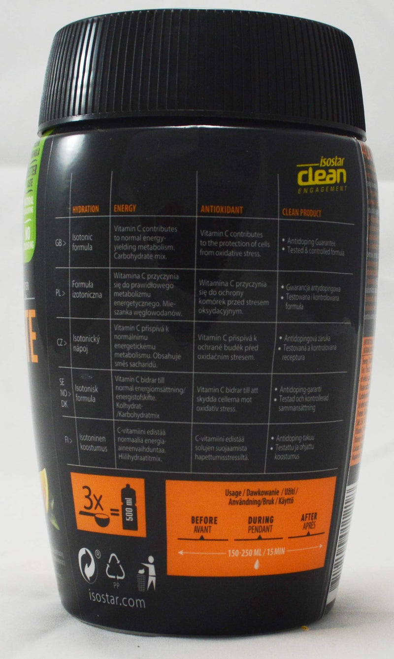 Isostar Hydrate and Perform Orange Powder 400g - NewNest Australia