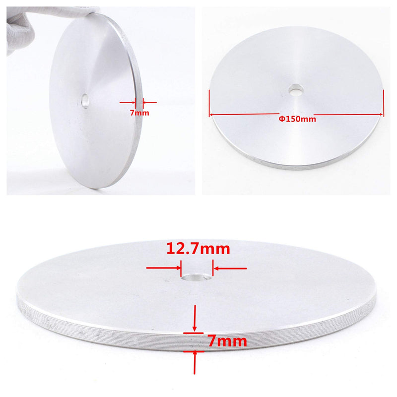 JINGLING 6" inch Aluminum Master Lap Grinding Pads for Diamond Flat Lap Disk Disc Abrasive Wheel - NewNest Australia