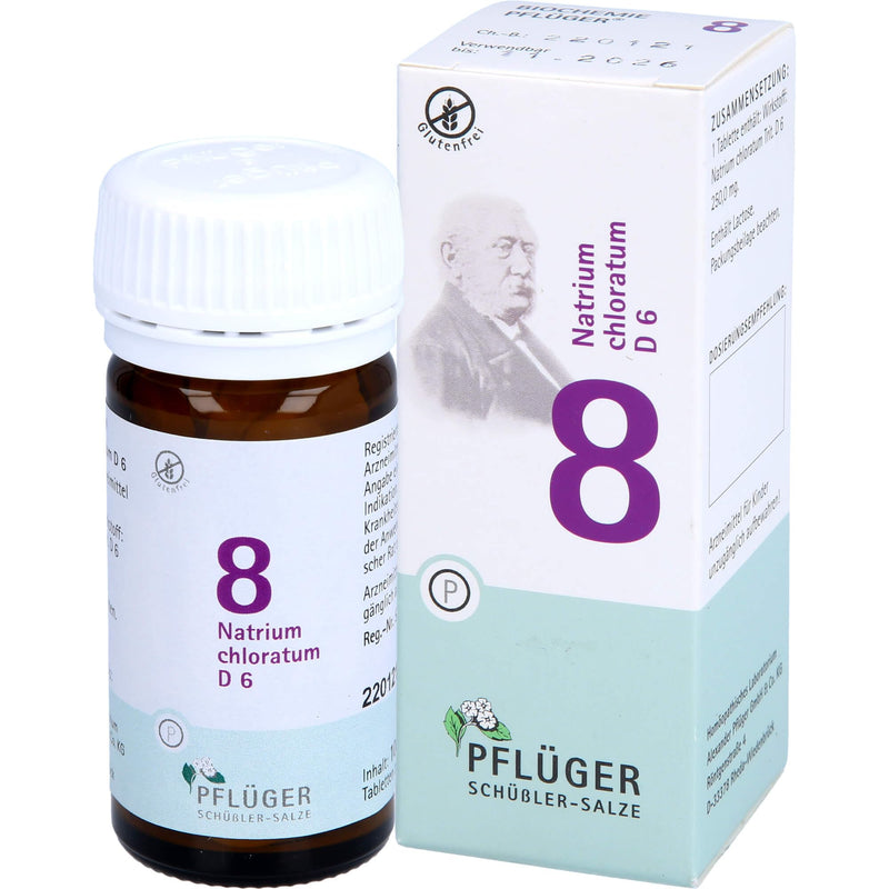 BIOCHEMIE 8 NATR CHLOR D 6, 100 pcs - NewNest Australia