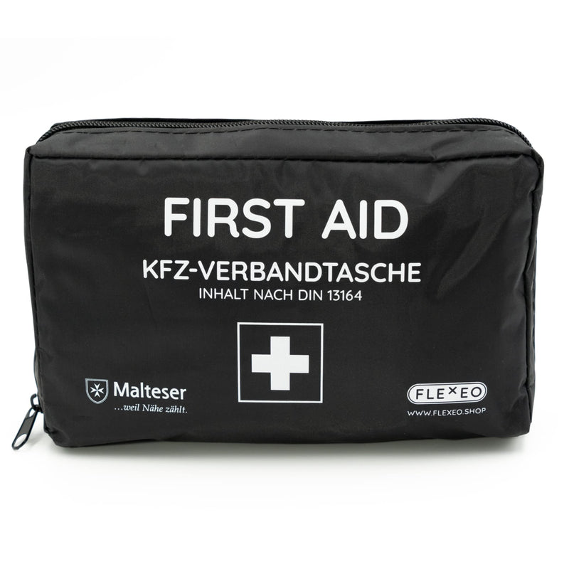 Car First Aid Bag According To Current Din 13164:2022, Valid For 2023 According To German Road Traffic Licensing Regulations, First Aid Kit/Box/First Aid Kit Car/Motorcycle, Black - NewNest Australia