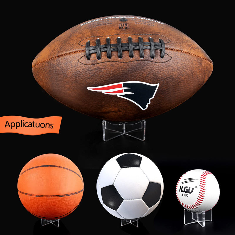 Acrylic Display Rack for Baseball,Softball,Basketball,Football,Volleyball (1.97x1.1 inch and 3.54x1.3 inch) 1.97x1.1 inch and 3.54x1.3 inch - NewNest Australia