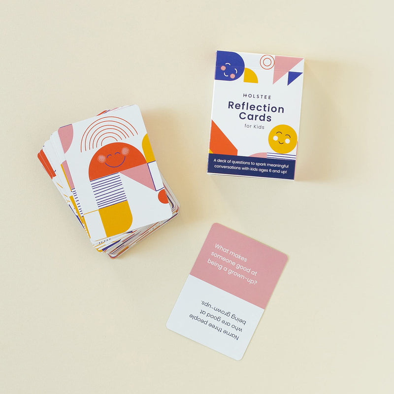 Kids Reflection Cards - A Deck of question Cards Designed for Kids to Engage Young Minds by Sharing Stories, expressing Feelings, and Revealing Hopes and Dreams. - NewNest Australia