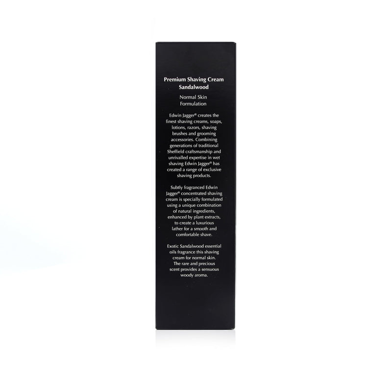 Edwin Jagger Premium Shaving Cream | Ideal for sensitive skin | Natural & Organic | Sandalwood 75ml - NewNest Australia