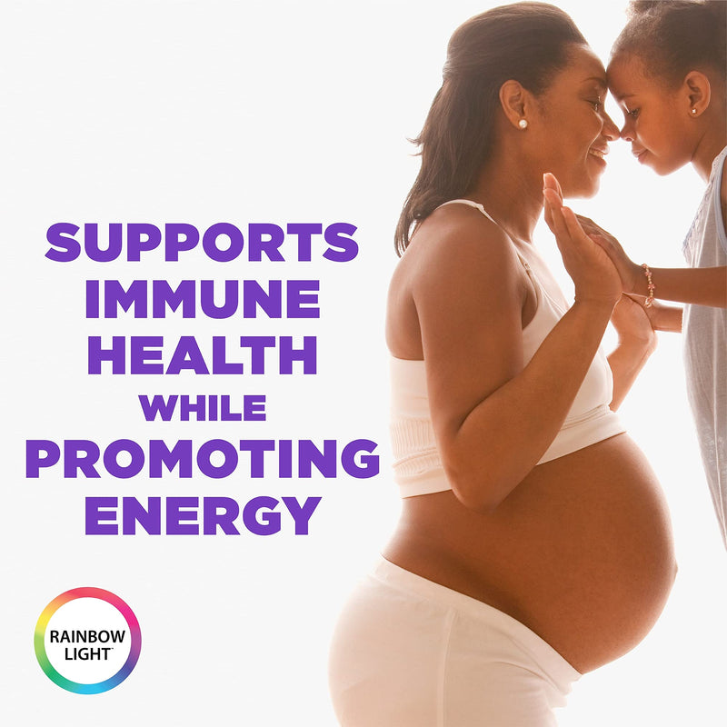 Rainbow Light Prenatal One Multivitamin – High Potency, Clinically Proven Absorption of Vitamin D, B2, B5, Folate, Calcium, Zinc, Iron, Non-GMO, Vegetarian – 90 Tablets (3 Month Supply) Prenatal One 90 Count - NewNest Australia