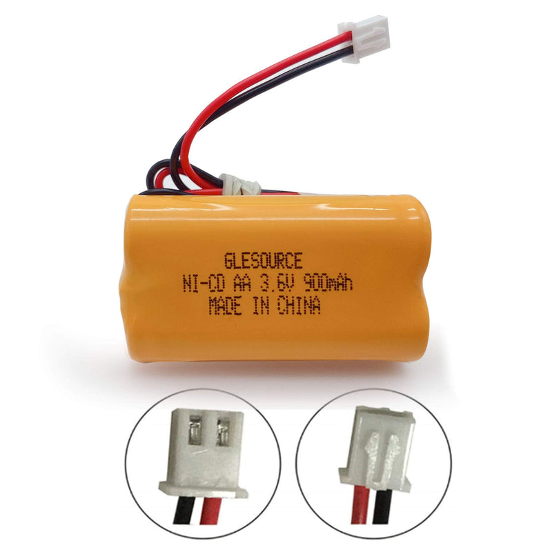 GLESOURCE 3.6V 900mAh Exit Sign Emergency Light Battery Replacement for Exitronix 10010037, Max Power B2-0031 MH468886, Unitech LEDR-1 6200RP, Dantona CUSTOM-318 OSA230, Lowes 253799 (2 Pack) 2PCS 3.6V 900mAh battery - NewNest Australia