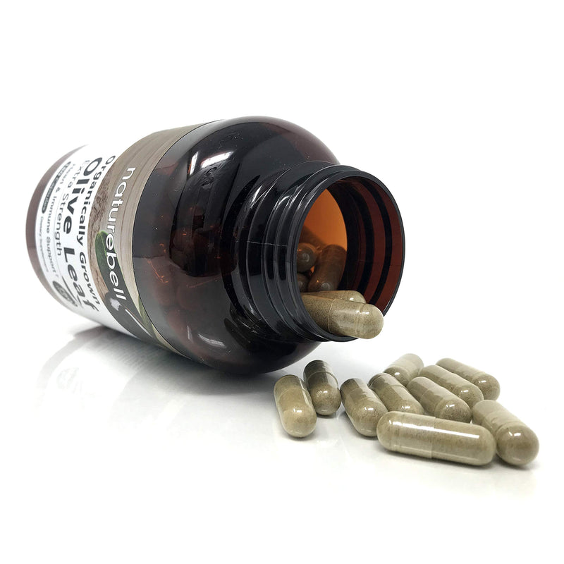 Olive Leaf Extract, 750mg Per Serving, Maximum Strength 20% Oleuropein, 200 Counts (200 Days Supply), Made with Olive Leaf for Immune and Cardiovascular Health Support, Non-GMO - NewNest Australia