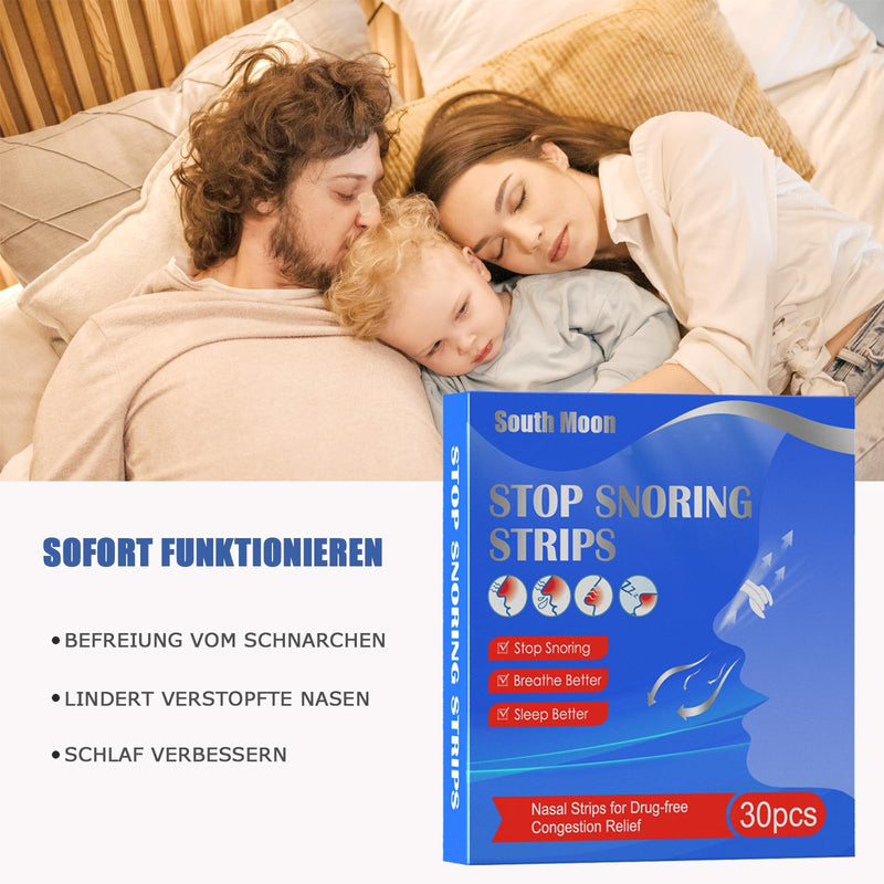 Hiloi Nasal Strips Anti Snoring Nose For Better Breathing Snoring Prevent, Nose Strips Sleep Improvement Plasters, Nose Strips For Sleep And Sports Pack Of 30 - NewNest Australia
