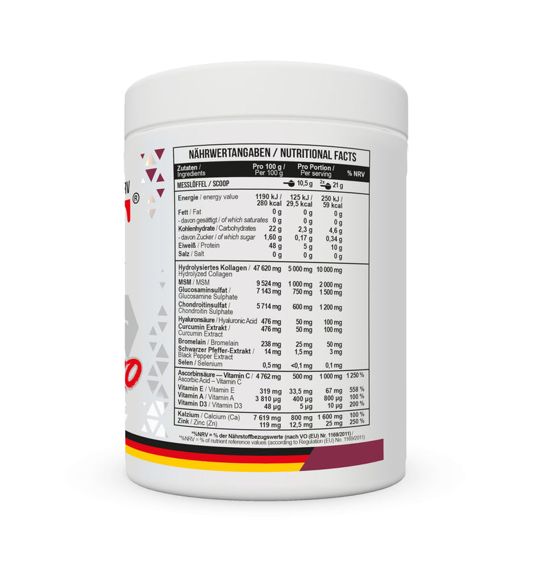 Flex Pro powder | Glucosamine | Chondroitin | MSM | Collagen hydrolyzed | Vitamin C | Vitamin D3 | hydrolyzed (cherry) cherry - NewNest Australia