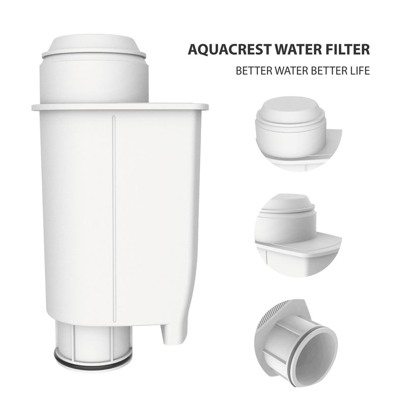 Aqua Crest AQK-02 Compatible Water Filters to fit Brita Intenza 00575491, 575491, 1010120, TZ7003, TCZ7003, 00575591, 00467873 Coffee Maker (2) - NewNest Australia