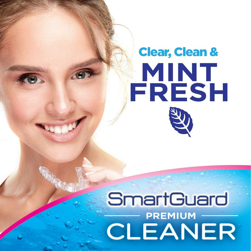 SmartGuard Elite Dental Guard (2 Guards) + Storage Case & 2 Months of Cleaning Crystals – TMJ Dentist Designed Night Guard for Clenching & Grinding. Made in USA - NewNest Australia