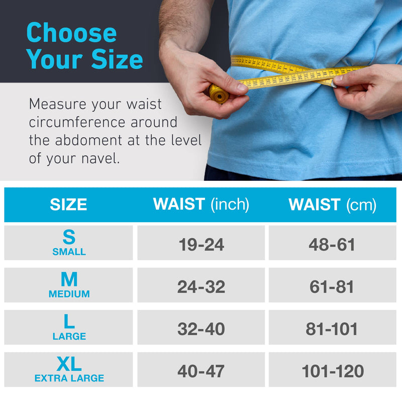 Clever Yellow Back Support Belt for Men and Women - Therapeutic Lower Back Support - The Only Certified Medical-Grade Lumbar Back Support for Back Pain Relief and Injury Prevention - Medium M (Pack of 1) - NewNest Australia