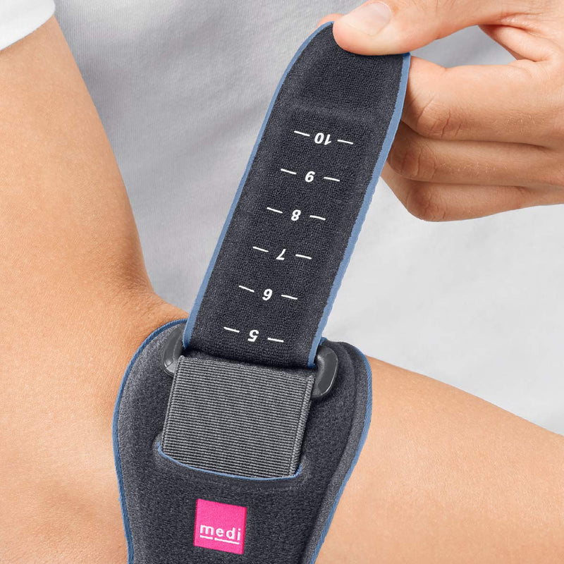 medi Epibrace - epicondylitis brace unisex | grey/green | Forearm bandage to relieve pain in the tendon attachments Can be worn on both sides | Tennis elbow or golfer's elbow lime/gray - NewNest Australia