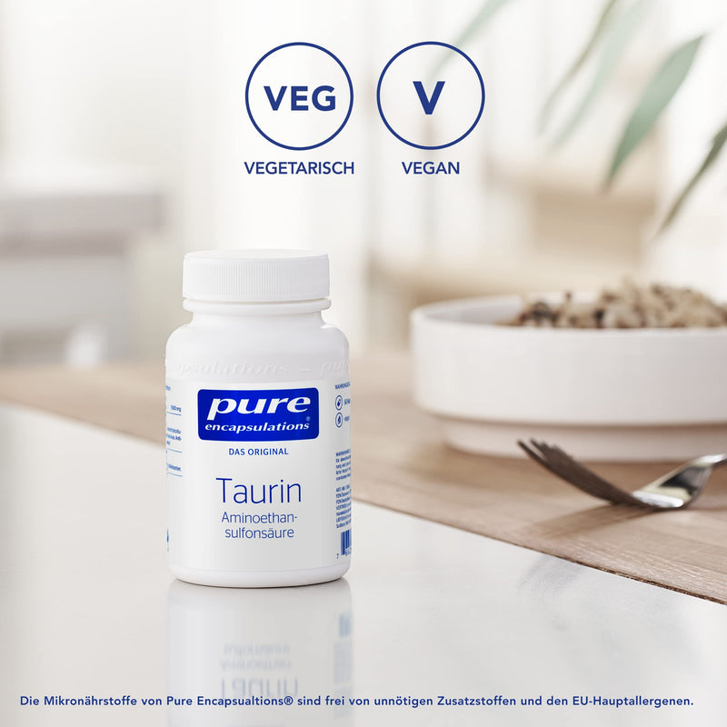 Pure Encapsulations - Taurine - 60 capsules - NewNest Australia