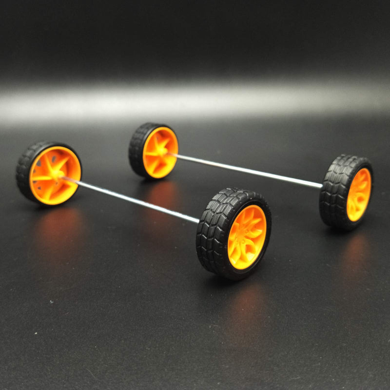 EUDAX 82 pcs Plastic Gear Package Kit DIY Gear Assortment Accessories Set for Toy Motor Car Robot Various Gear Axle Belt Bushings - NewNest Australia