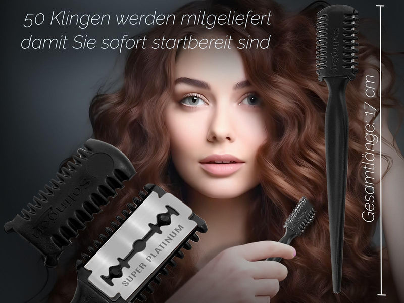 Thinning Solingen thinning knife for thinning and cutting MADE IN GERMANY with 50 replacement blades - NewNest Australia