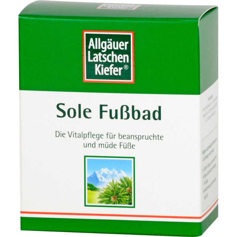 Allgäu mountain pine brine foot bath, 100 g - NewNest Australia