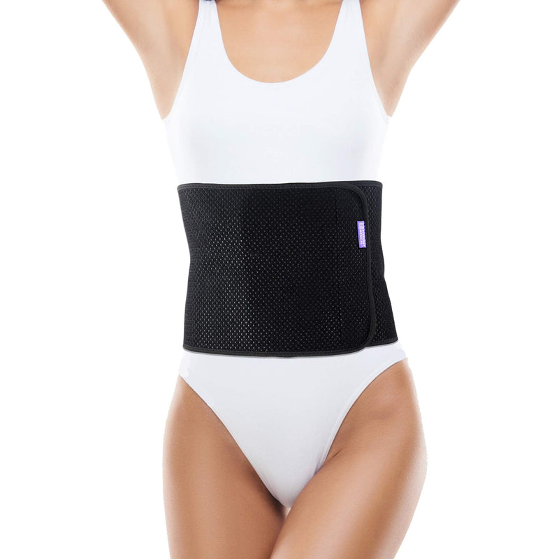 Everyday Medical Abdominal Binder Post Surgery - with Bamboo Charcoal Accelerate Healing and Reduce Swelling After C-Section, Abdomen Surgeries, Tummy Tuck, Bladder & Gastric Bypass Belly Girdle Small/Medium (Pack of 1) - NewNest Australia
