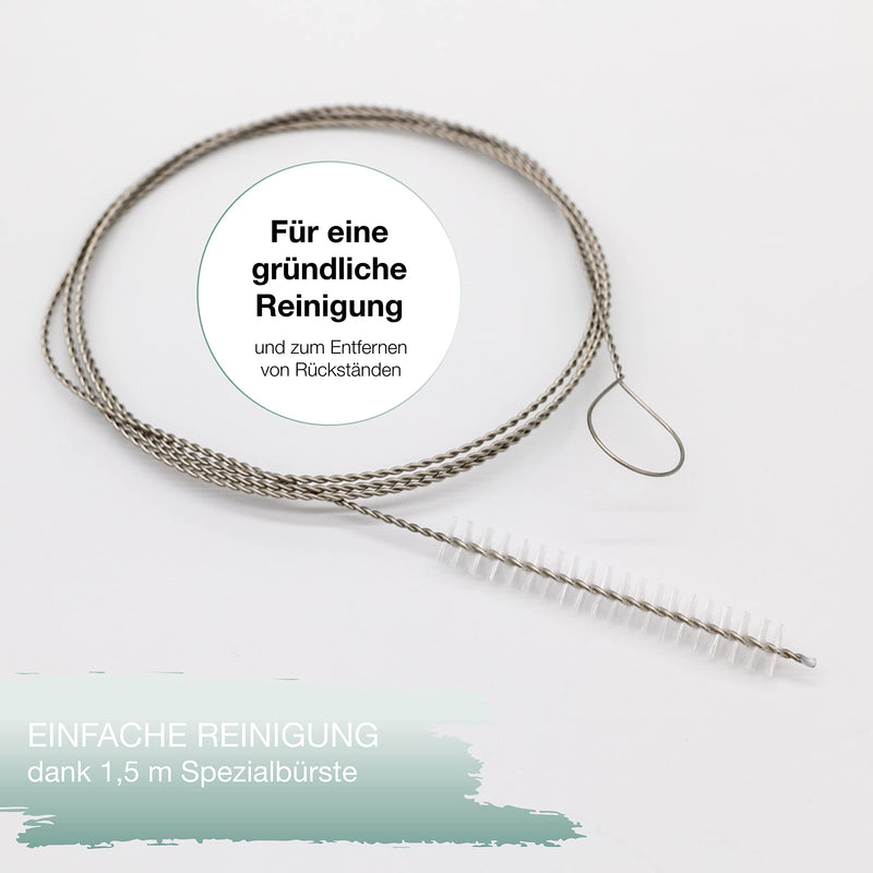 Ebenthal Vital ‚ Replacement Hose For Intestinal Enema Sets 2 M ‚ Silicone Hose Suitable For Many Irrigators And Enema Sets For Intestinal Cleansing ‚ Bpa Free - NewNest Australia