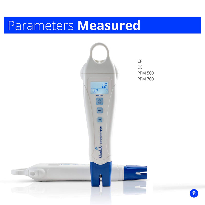 Bluelab PENCON Conductivity Pen Fully Waterproof Pocket Tester, CF, EC, PPM 500, PPM 700 - NewNest Australia