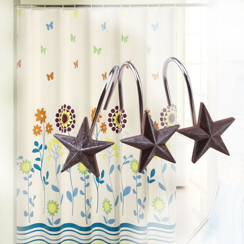 AGPtekÂ Star Decorative Shower Curtain Hooks, Set of 12 - NewNest Australia
