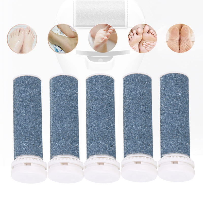Replacement Rollers, Coarse Replacement Rollers, 5 Extra Coarse Callus Remover, Foot Care Replacement Roller Heads, Foot Care Device, Callus Remover Refills - NewNest Australia