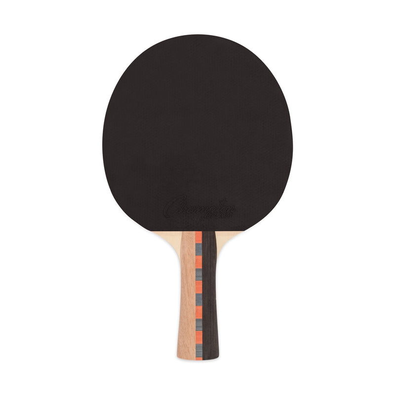 Champion Sports Pro Series Rubber Face Table Tennis Paddle - Multiple Speed Ratings Spin Speed Control Rating (6-5-7) - NewNest Australia