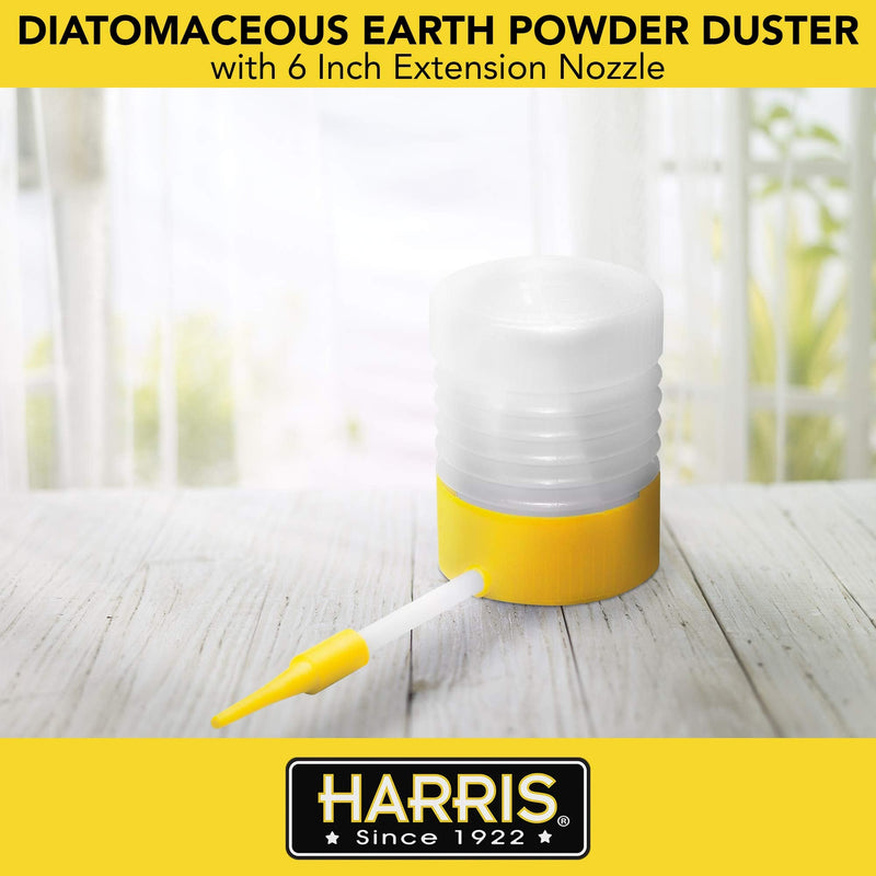 Harris Diatomaceous Earth Powder Duster with 6 Inch Extension Nozzle - NewNest Australia