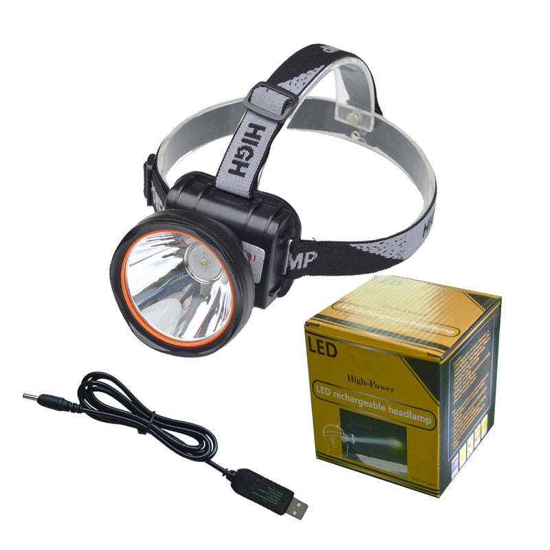 ODEAR Super Bright Adjustable Rechargeable Headlamp Flashlight Torch HeadLamp for Mining Camping Hiking Fishing white light - NewNest Australia