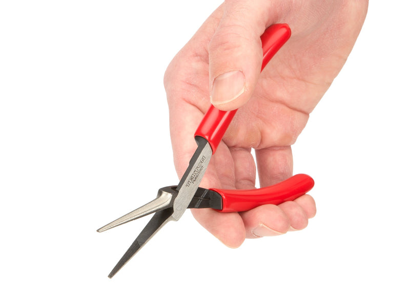 TEKTON Mini Needle Nose Pliers (Serrated Jaw) | PMN01001 Serrated Jaw - NewNest Australia