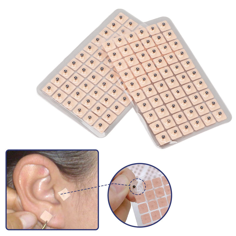Pack Of 120 Acupuncture Magnetic Ear Seeds, Ear Pressure Plasters, Acupuncture Ear Press Seeds For Weight Loss, Removing Dark Circles, Promotes Body Circulation - NewNest Australia