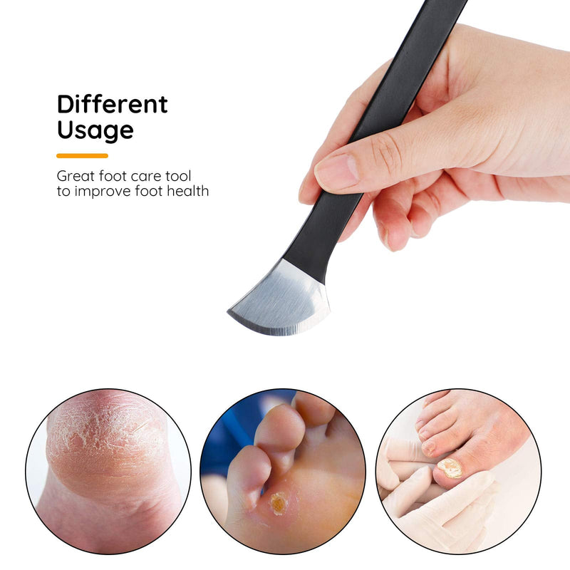 Segbeauty Pedicure Set, 7 Pieces Pedicure Knife Set With Pu Storage Bag, Tools For Ingrown Toenails, Professional Foot Repair Kit With Sharp Blade, Manganese Steel Nail Knife - NewNest Australia