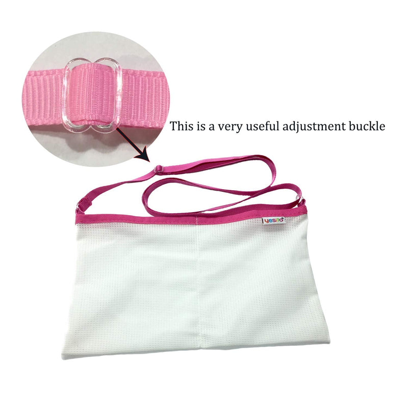 Yesito Mastectomy Drainage Pouch and Shower Support Adjustable Comfort (Pink) - NewNest Australia