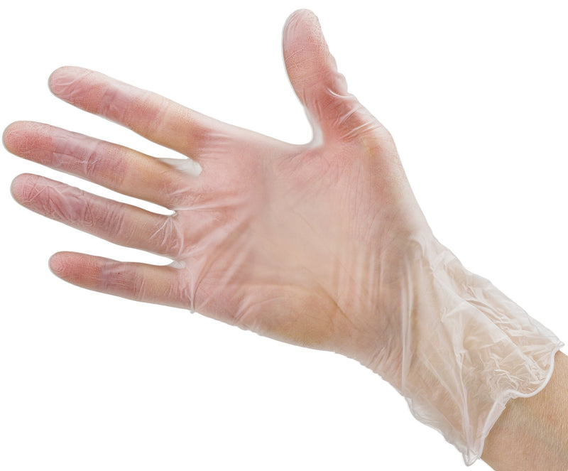 Disposable Vinyl Gloves Small, Non Latex Powder Free 100 Count Clear Small (Pack of 100) - NewNest Australia