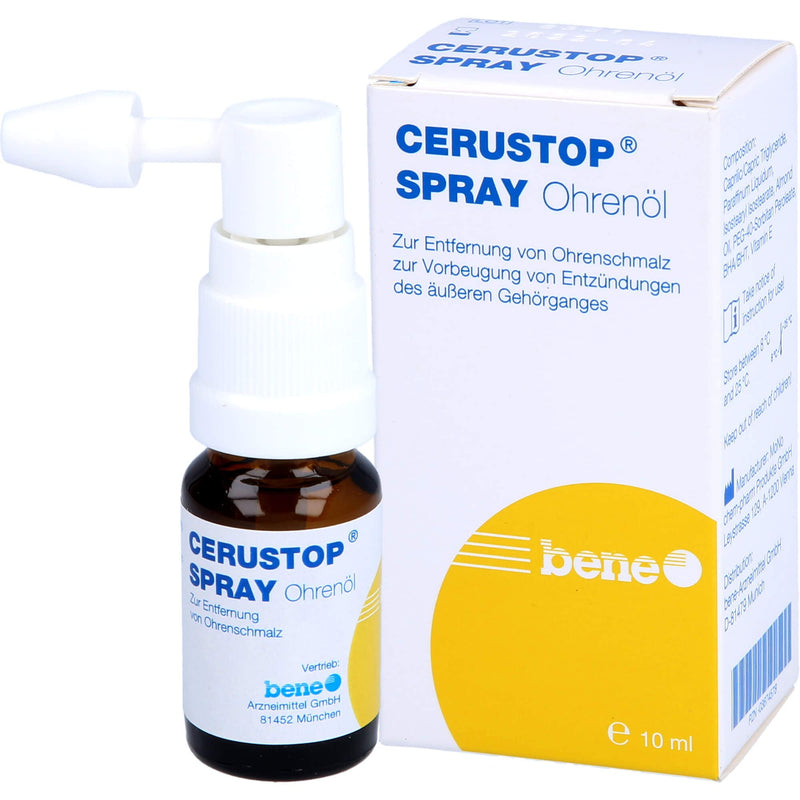 Cerustop ear oil spray, 10 ml - NewNest Australia
