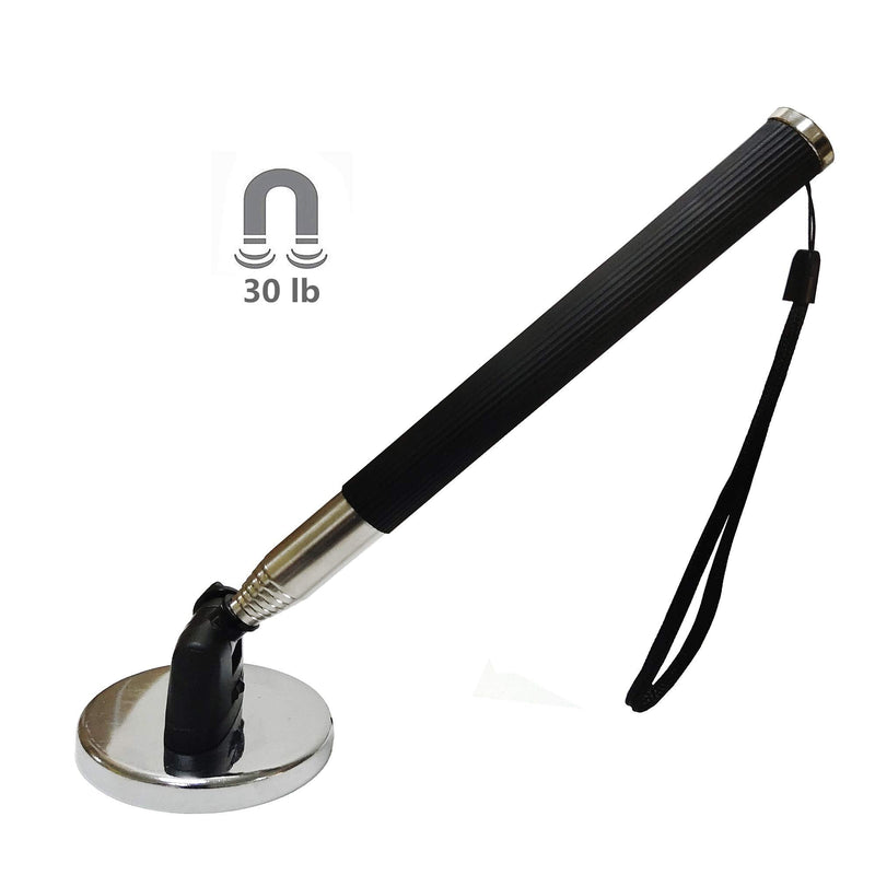Telescopic magnetic picking tool, 30 lbs. Great suction. Garbage tools Telescopic pick-up tool for small metal tools extends from Length:7.48"-39.5" Big head-magnet - NewNest Australia