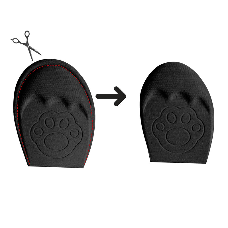 SULPO 2 pairs of bunion pads for shoes that are too big - Fits in almost every shoe - Pads against foot pain made of EVA foam - Sponge heel pads, toe grips liner, toe filler 35-40 black - NewNest Australia