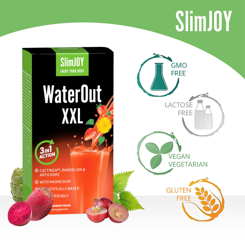 Slimjoy Waterout Extreme - Natural Drainage, Diuretic And Detox Tea - 3 X 10 Bags, Enough For 30 Days - With Free E-Book Guide (English Language Not Guaranteed) - NewNest Australia