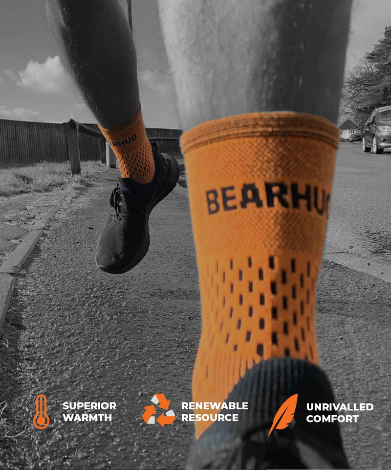 Bearhug Ankle Support for Men and Women - Ankle Brace for Sprained Ankle, Ligament Damage and Achilles Tendonitis Support - Bamboo Ankle Strap for Sports, Running, Gym L 1 - NewNest Australia