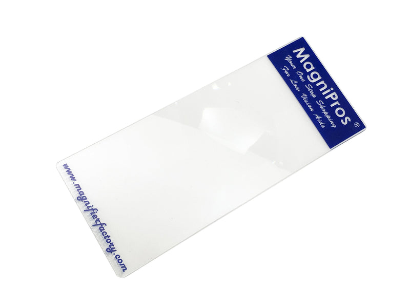 MagniPros Premium 3X (300%) Page Magnifying Lens with 3 Bonus Bookmark Magnifiers for Reading Small Prints, Low Vision Aids & Solar Projects - NewNest Australia