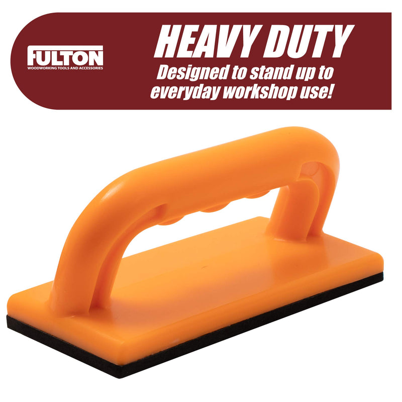 Safety Push Block 2 Pack, Safety Orange Color for High Visibility Ideal for Use On Router Tables, Jointers, Shapers and Band Saws - NewNest Australia