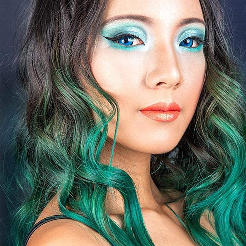 Colored contact lenses Meralens 1 pair Cosplay Manga Crazy Fun blue annual lenses Alper with free lens case. Perfect for Halloween, carnival and fancy dress costumes. 0.0 diopters 8.6 millimeters 14.00 millimeters 2 - NewNest Australia