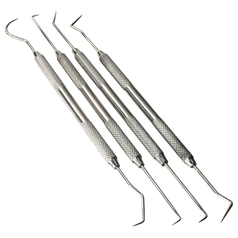4 Pc Stainless Steel Picks Probes Wax & Clay Sculpting Tools 152P1 4 Pc Pick/Probe Set - NewNest Australia