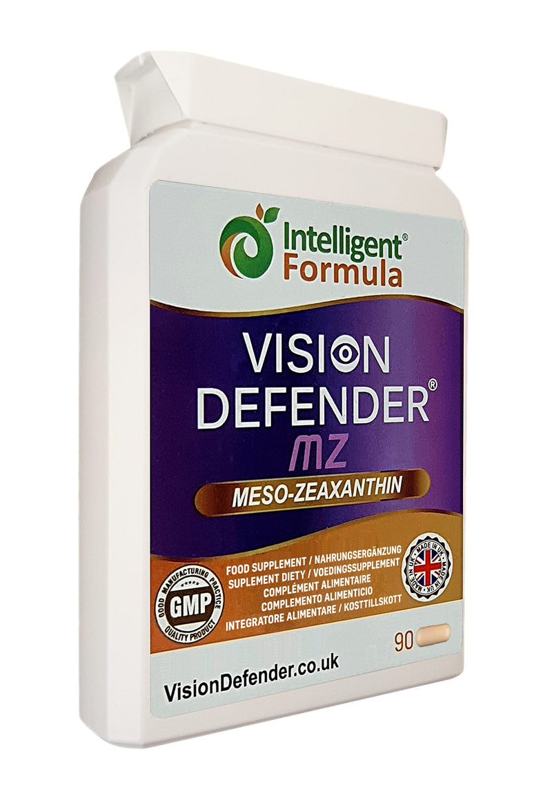 Meso Zeaxanthin Vision Defender Mz Dietary Supplement: For Eyes - Protect And Improve Macula Health And Eye Care With Vegan-Friendly Highly Effective Meso-Zeaxanthin (90 Capsules) - NewNest Australia