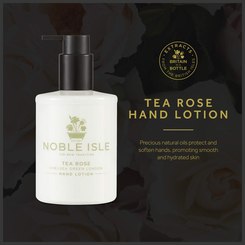 NOBLE ISLE Tea Rose Luxury Hand Lotion 250ml - NewNest Australia