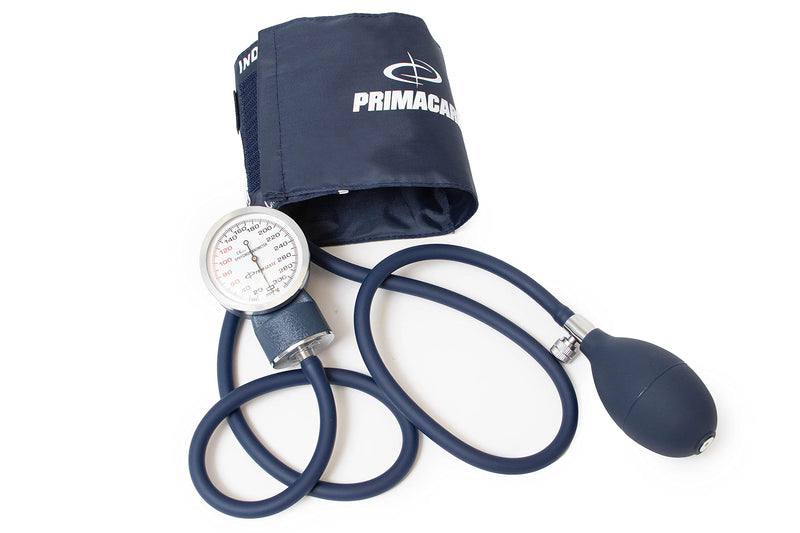 Primacare DS-9194 Classic Series Pediatric Blood Pressure Kit, Long Lasting Latex Inflation System with Stethoscope and Leatherette Case, Navy - NewNest Australia